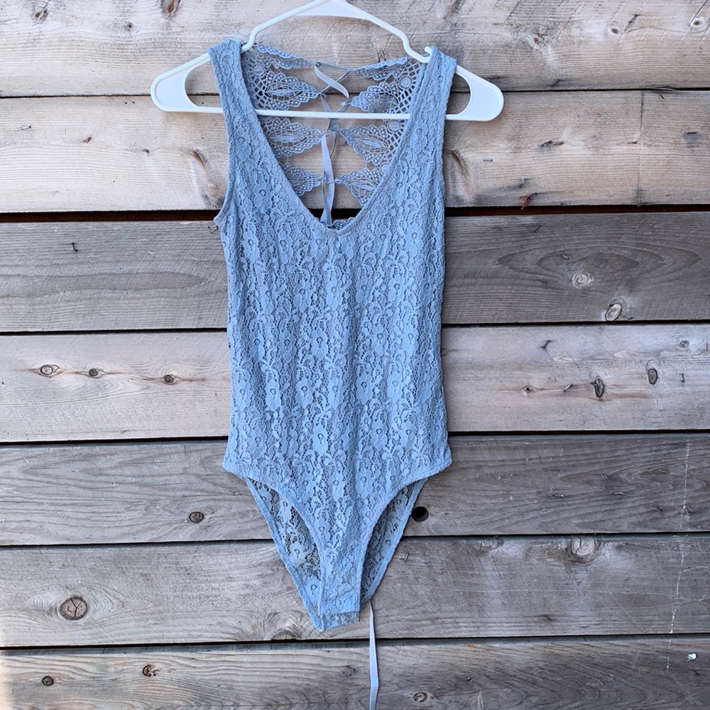 Topshop Lace Bodysuit - Picture 3 of 7